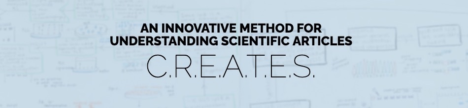 The homepage of the CREATES website