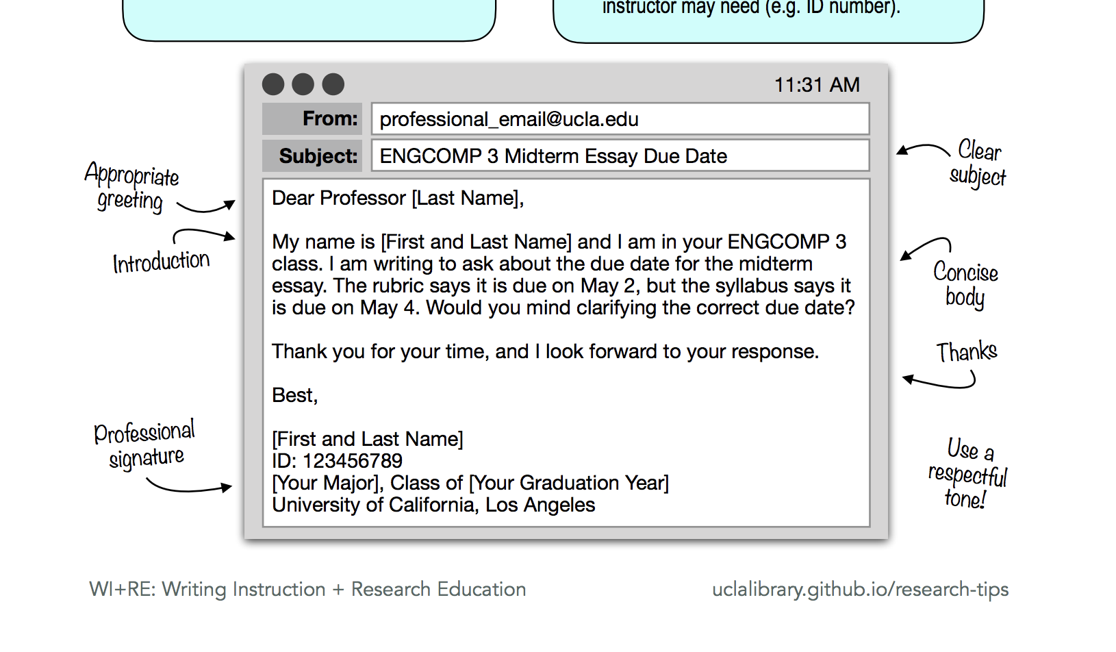 Contacting Instructors